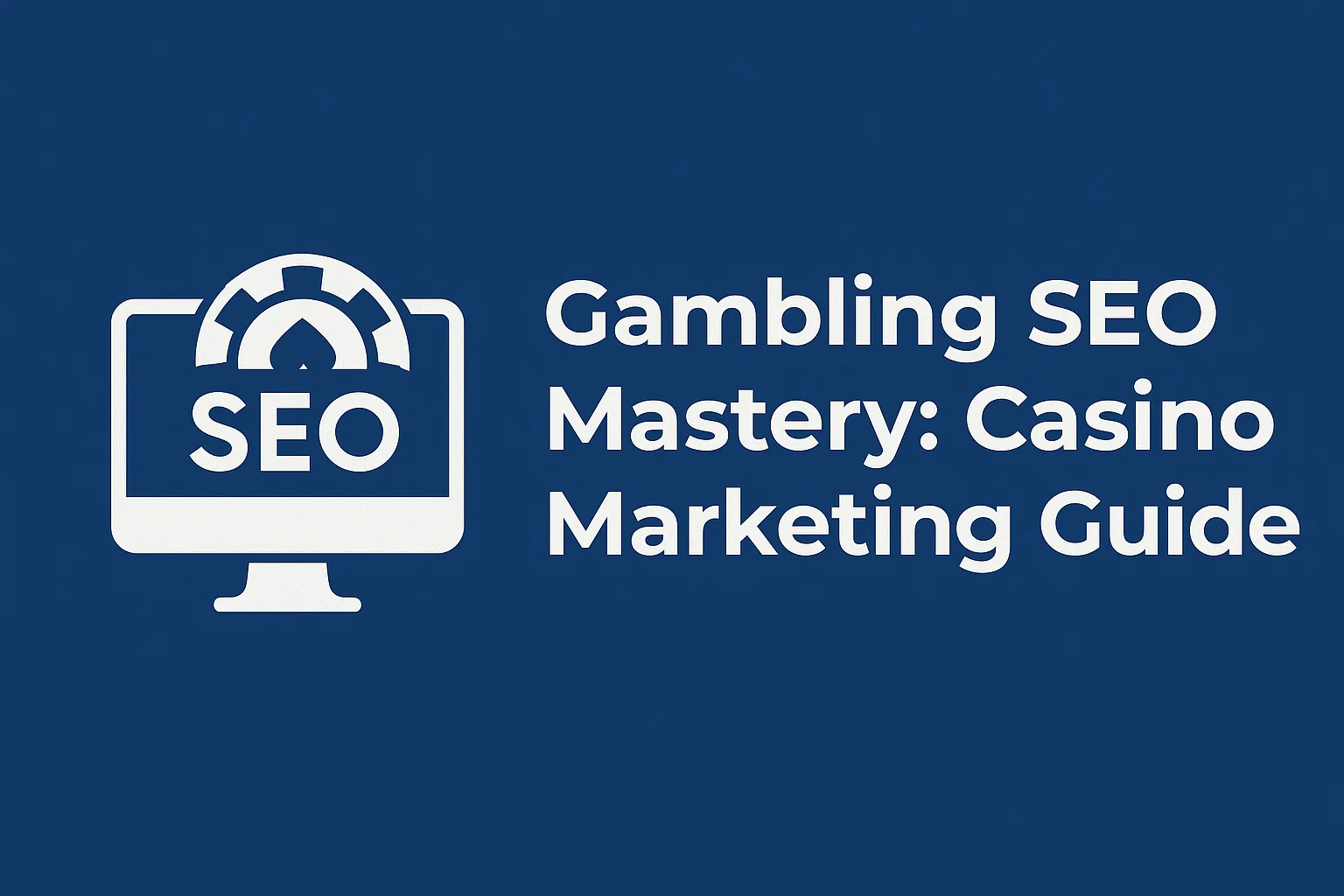 Gambling SEO Mastery: Casino Marketing Guide